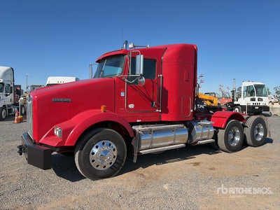 2012 Kenworth T800 6x4 T/A Sleeper Truck Tractor