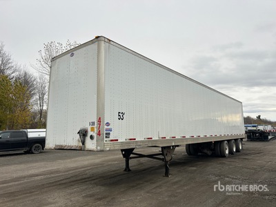 2012 Utility 4000D-X 53 ft x 102 in Tri/A Van Trailer