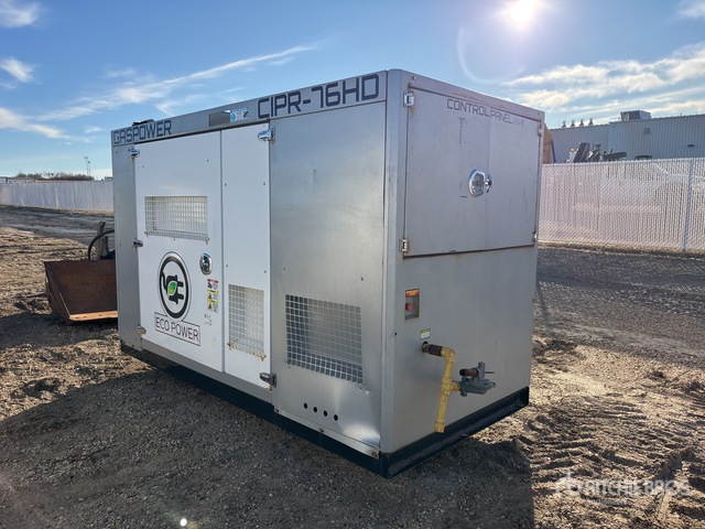 2018 Eco Power CIPR-76W 78 kW Skid-Mounted Stand-By Generator Set ...
