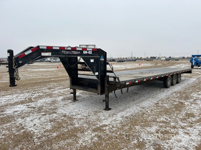 2018 Friesen 30 ft Tri/A Gooseneck Remorque utilitaire