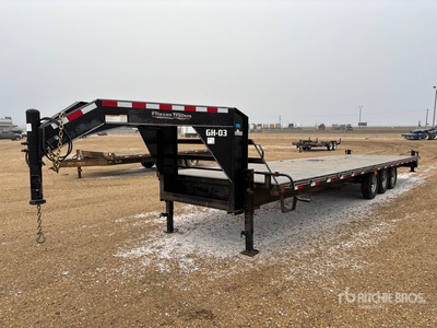 2018 Friesen 30 ft Tri/A Gooseneck Remorque utilitaire