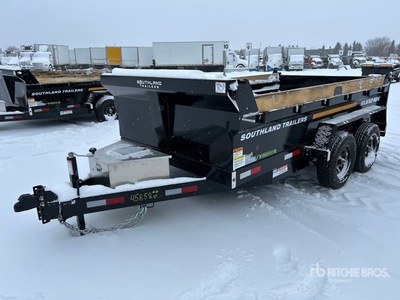 2026 Southland SL612-10K 12 ft T/A Dump Utility Trailer