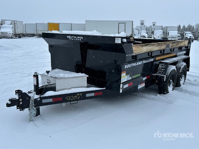 2026 Southland SL612-10K 12 ft T/A Dump Utility Trailer