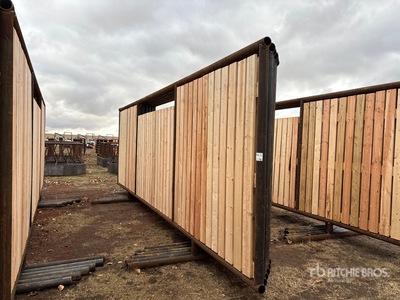 Quantity of (6) 24 ft x 8 ft 6 in Wind Fence (Unused)