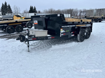 2026 Southland SL612-14K 12 ft T/A Dump Utility Trailer (Unused)