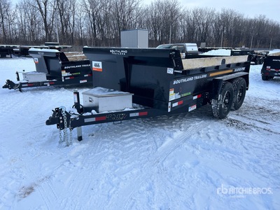 2026 Southland SL612-14K 12 ft T/A Dump Utility Trailer (Unused)