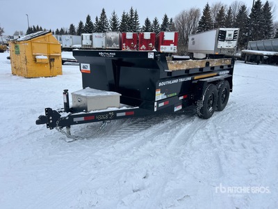 2026 Southland SL612-14K 12 ft T/A Dump Utility Trailer (Unused)