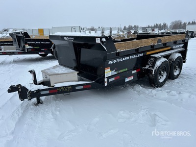 2026 Southland SL612-14K 12 ft T/A Dump Utility Trailer