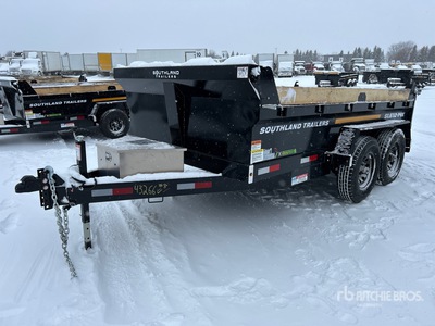 2026 Southland SL612-14K 12 ft T/A Dump Utility Trailer