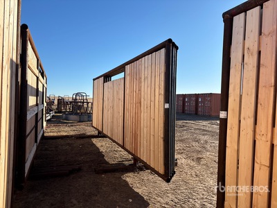 Quantity of (4) 24 ft x 8 ft 6 in Valla de viento (Unused)