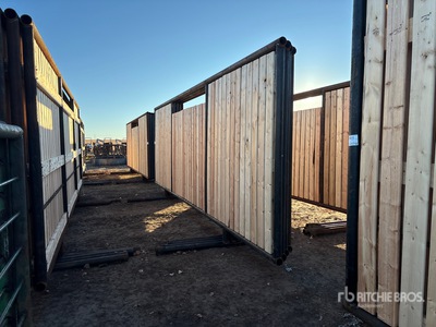 Quantity of (4) 24 ft x 8 ft 6 in Valla de viento (Unused)