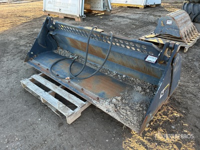 84 in Multi-Purpose Skid Steer Bucket