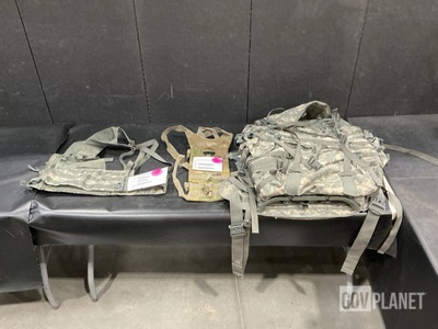(34) Hydration System Carriers, (22) Fighting Load Carriers & Assorted Items