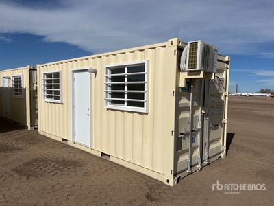 2025 20 ft x 8 ft Skid-Mounted Mobiel kantoor (Unused)