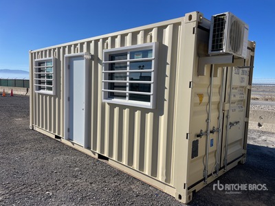 2025 20 ft x 8 ft Skid-Mounted Mobile Office (Unused)