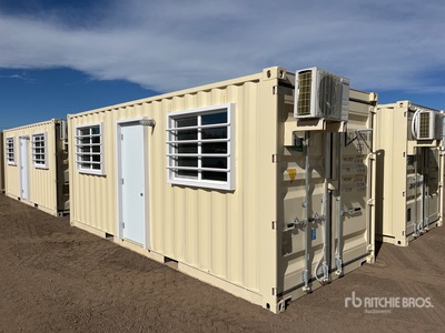 2025 20 ft x 8 ft Skid-Mounted Mobiel kantoor (Unused)