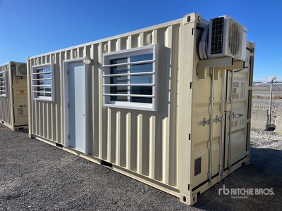 2025 20 ft x 8 ft Skid-Mounted Mobile Office (Unused)