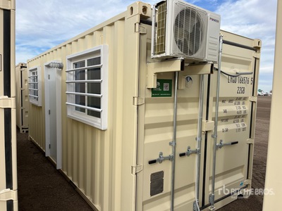 2025 20 ft x 8 ft Skid-Mounted Bureau mobile (Unused)