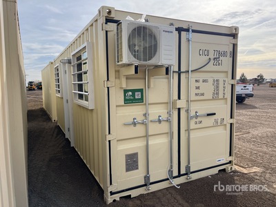 2025 20 ft x 8 ft Skid-Mounted Bureau mobile (Unused)