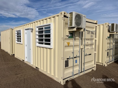 2025 20 ft x 8 ft Skid-Mounted Bureau mobile (Unused)