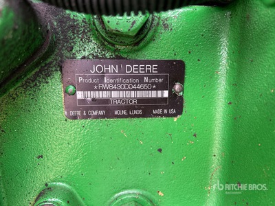 2009 John Deere 8430 4WD Tractor