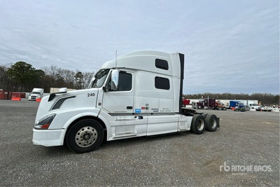 2018 Volvo VNL 780 6x4 Sleeper Truck Tractor (Inoperable)
