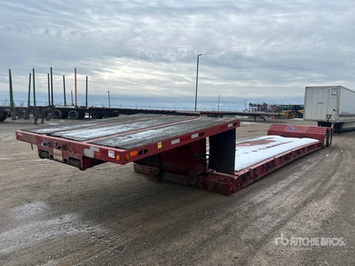 2006 Talbert T/A Double Drop Removable Gooseneck Góndola