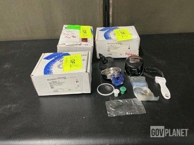 (8) Sloan Valve Optima Plus RESS-C Toilet Retrofit Kits