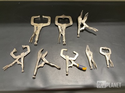 (97) Assorted Commercial Clamps/Grips