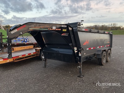 2024 Horizon T/A Gooseneck Rimorchio scarrabile