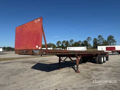 1974 Trailmobile 39 ft T/A Flatbed Trailer
