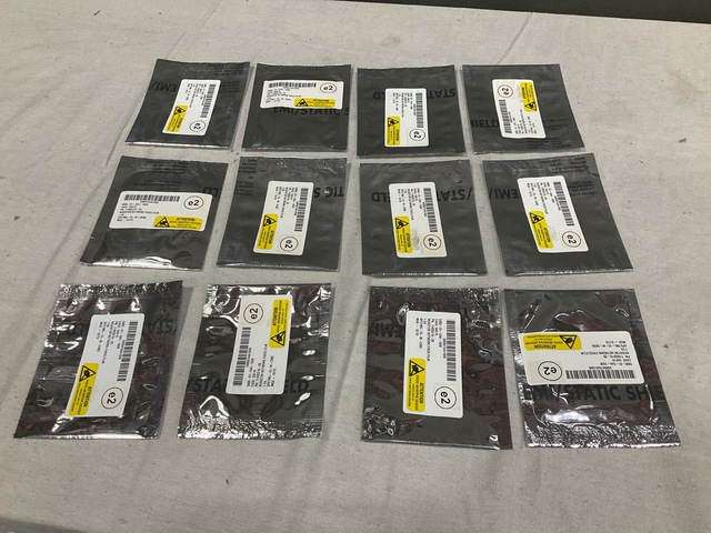 (12) Raytheon 11455216-25 Film Resistor Networks