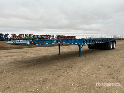 1998 Scona 47 ft 16-Wheel Flatbed Oilfield Trailer