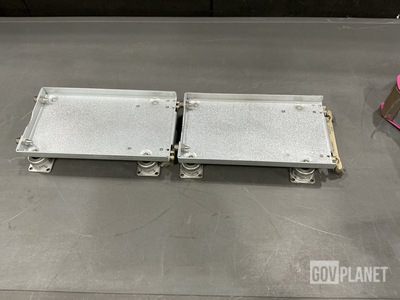 (2) Raytheon MT-7166/ARC-231(V)(C) Electrical Equipment Mounting Bases