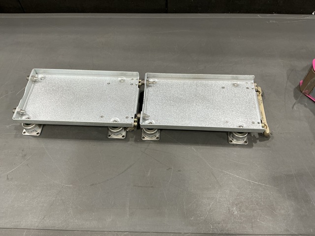 (2) Raytheon MT-7166/ARC-231(V)(C) Electrical Equipment Mounting Bases
