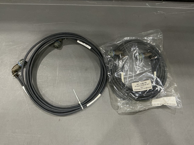(10) Raytheon MIK-023B-180 Speaker Power Cable Assemblies