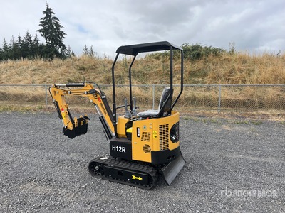 2025 AGT H12R Mini Excavator (Unused)