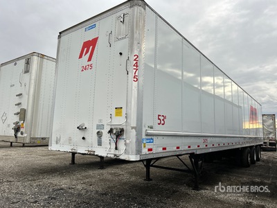 2016 Stoughton 53 ft x 102 in Tri/A Van Trailer
