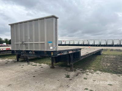 1985 Great Dane GPD-48 48 ft T/A Single Drop Step Deck Trailer