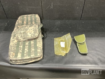 (10) Weapons Accessories Bags, (12) Pistol Holsters & Assorted Items