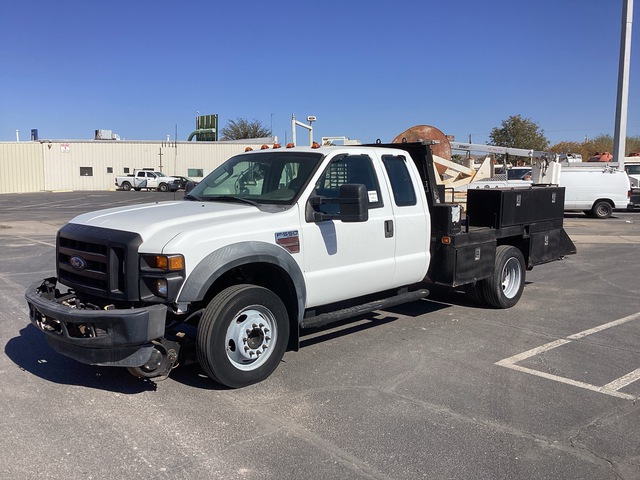 2008 Ford F-550 XL 4x2 Extended Cab Flatbed Truck 2008 Ford F-550 XL 4x2 Extended Cab Flatbed Truck