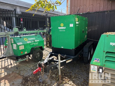 2019 MQ Power DCA45SSIU4FSG 36 kW Mobile Generator Set