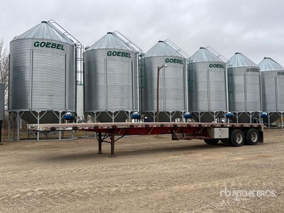 1993 Wilson CF900 48 ft T/A High Boy Flatbed Trailer