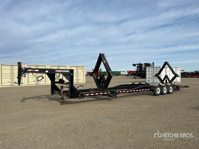 2004 Trailtech 30 ft Double Remolque de peine