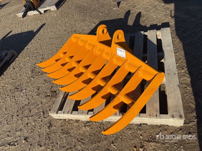 44 in Mini Excavator Rake - Fits Cat 305 (Unused)