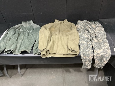 (4) Pairs of Cold Weather Trousers, (37) Cold Weather Jackets & Assorted Items