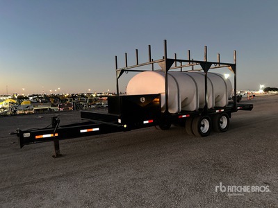 2001 Crosley CR Flat Deck T/A Tank-Anhänger