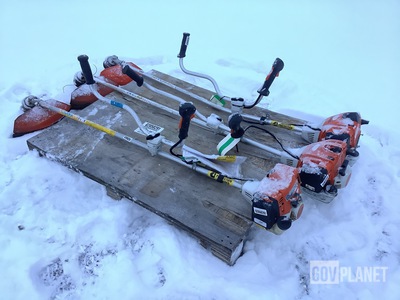 (3) Stihl String Trimmers