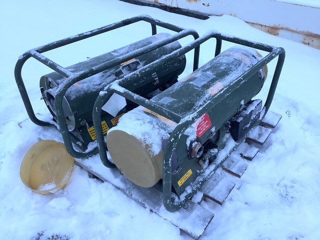 (2) Hunter SHC35 Space Heaters