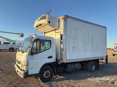 2017 Mitsubishi Fuso FE180 4x2 Refrigerated Truck